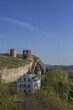 Inkerman St. Klimentovsky Cave Monastery, railway and Kalamita fortress, Sevastopol