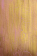 Craquelure scratch texture painting wall background. Gold, bronze, pink color.