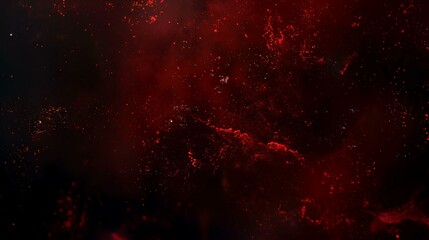 dark grunge background with red light and sparkles. 3d rendering
