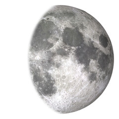Wall Mural - waxing gibbous (moon phase), 