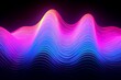 Luminous Neon Wave Art: Spectral Wave Neon Cover