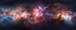 Galactic panorama: a universe in vibrant colors