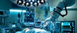 robot operating patient hospital tendril remnants large arrays objective abstraction high tech medical labels biomaterial
