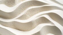 Abstract Wavy Texture With Granular Surface Resembling Sand Dunes