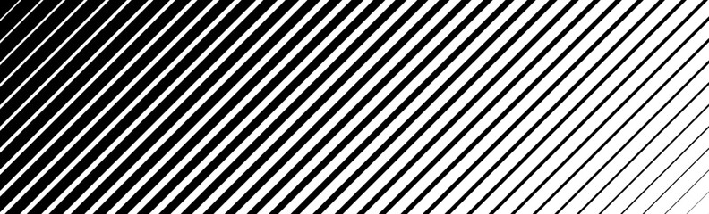 Wall Mural - oblique line halftone gradation texture. fading diagonal stripe gradient background. slanted pattern