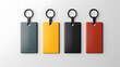 Keychain Mockup colorful 3d