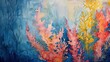 Depths of Water Colours: a watercolour portrait of underwater world, where play of colours creates the illusion of diving into the depths of the ocean, home to mysterious creatures and amazing plants.