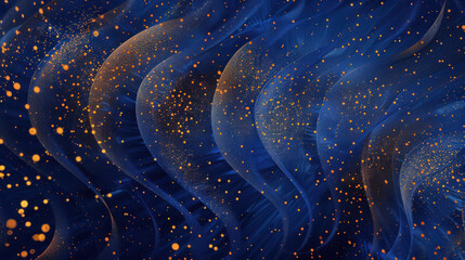Wall Mural - abstract background with stars