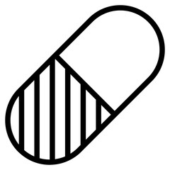Wall Mural - Pills icon
