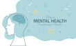 May is Mental Health Awareness Month banner.	
