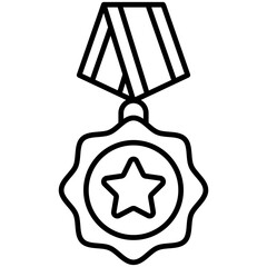 Wall Mural - Medal Icon 