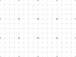 © ptgregus - White background with black dotted grid lines creating a square pattern. Template platform for technology, user interface, industry, science, blueprint, or infographic concept. Vector illustration