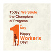 © Dankol - International Labor Day, Workers Day Social media post vector design template. 1st May