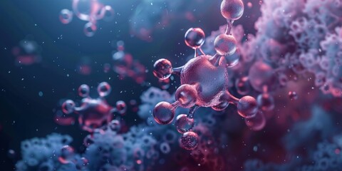 a close up of a bunch of small spheres with a yellowish tint