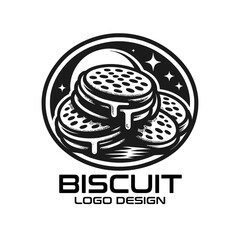 Wall Mural - Biscuit Logo Design 4