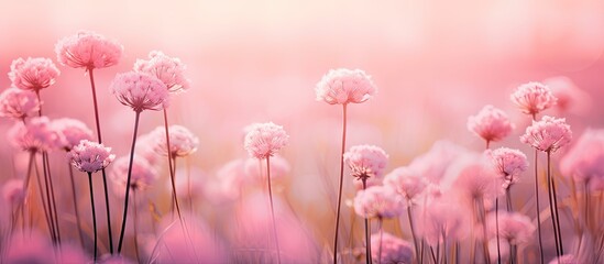 Sticker - Wildflowers bloom gently under soft sunlight