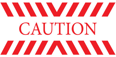 Poster - warning sign, warning text, warning text, traffic lane warning sign