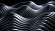 © Uncle-Ice - Black and white abstract background with flowing curves reminiscent of silk