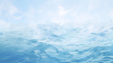 Wall Mural -  Dive into the serene beauty of a blue watercolor stroke isolated on a transparent backdrop, reminiscent of calm seas and endless skies, rendered with stunning HD realism 
