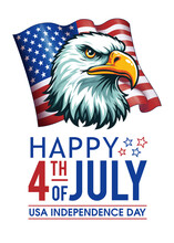 4th Of July Greeting Design