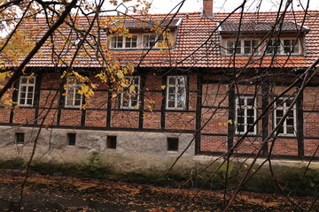 Wall Mural - Kloster Dinklage im Herbst