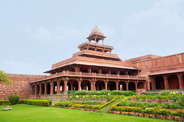 Wall Mural - Panch Mahal, Fatehpur Sikri, Uttar Pradesh, India