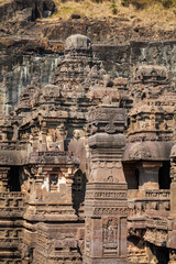 Wall Mural - Kailasa, Kailash Temple Pillar, Ellora Caves