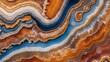 Macro View of Exquisite Moroccan Agate