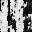 High contrast black and white seamless paint texture with rough brush strokes