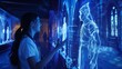 Tourists might one day visit historical landmarks and interact with holographic recreations of famous figures, asking questions and learning about the past in an immersive way