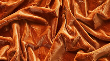 A Warm, Cinnamon Orange Velvet Background, The Inviting Color And Soft Texture Creating A Cozy And Comfortable Backdrop, Reminiscent Of Autumnal Warmth And Spice. 32k, Full Ultra Hd, High Resolution