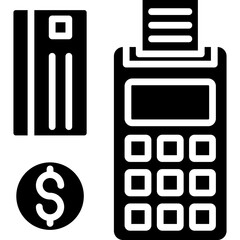 Sticker - Credit Card Machine Icon