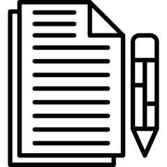 Poster - Edit Document Icon