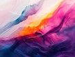 abstract creative background with random  lines shapes and forms