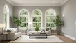 b'Bright living room with white walls and large windows'