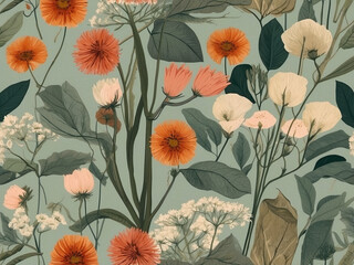 seamless floral pattern