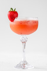 Canvas Print - Strawberry fields cocktail