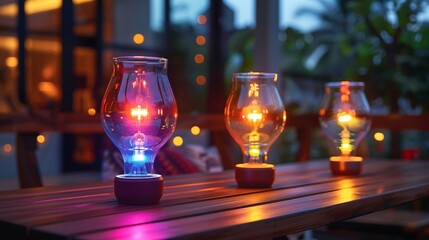 Experience the novelty of the LightBulbCup, where design meets functionality, offering a unique way to illuminate your drinks and your decor,