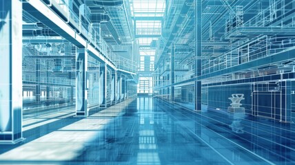 AI technology creates industrial factory design blueprints