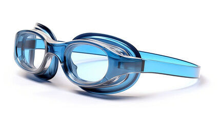 swimming goggles isolated on a white background