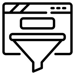 Sticker - Filter Data Icon