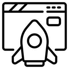 Sticker - Web Development Icon