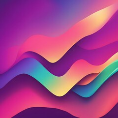 Wall Mural - abstract background for web site or mobile devices colorful gradient.