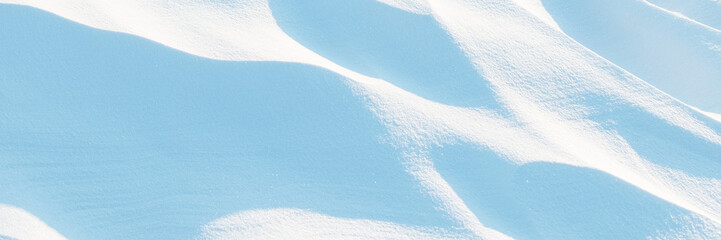 Wall Mural - snow texture. wind sculpted patterns on snow surface. wind in the tundra and in the mountains on the