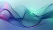 An abstract background featuring overlapping wavelike shapes in shades of blue, green, and purple add The design should evoke a sense of exploration and the fluidity of medical advancements