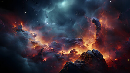 Wall Mural - beauty of deep space. billions of galaxies in the universe cosmic art background. mystical cosmic la