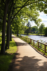 Wall Mural - river in the forest.