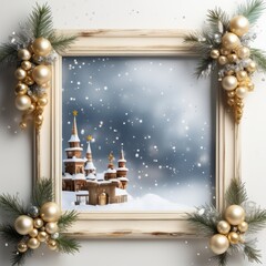 Poster - merry christmas and happy new year card. background, greeting background merry background