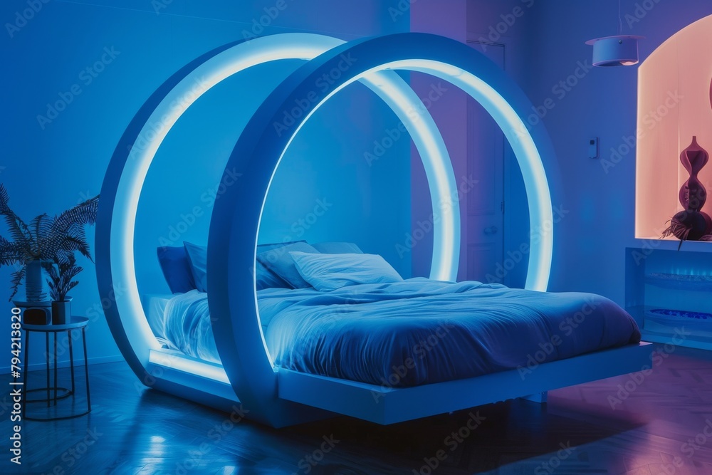 Stylish and Ergonomic Bedroom Comfort: Modern Living with Sleep on ...