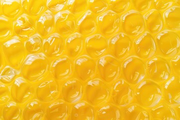 Wall Mural - Detailed shot of a piece of honey, suitable for food and health-related projects